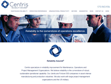 Tablet Screenshot of centrisconsulting.com